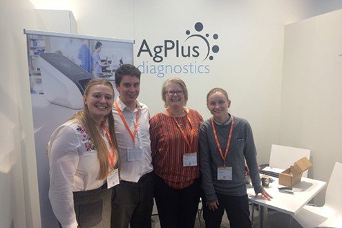 AgPlus stand at Medica